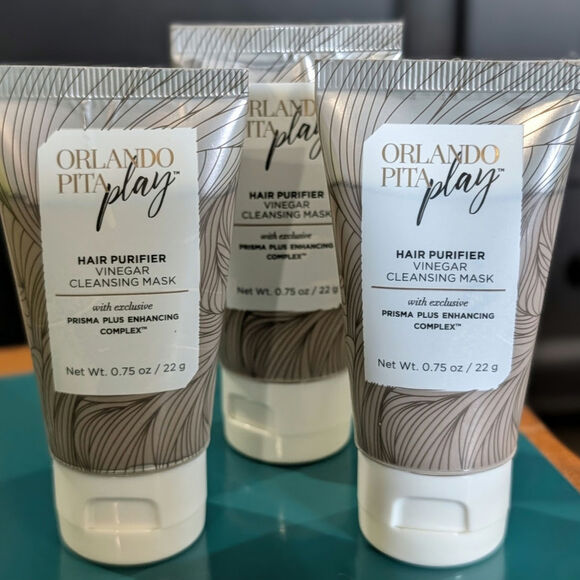Orlando Pita Play Other - Lot of 3 Orlando Pita Play Hair Purifier Vinegar Cleansing Mask Travel Size- New